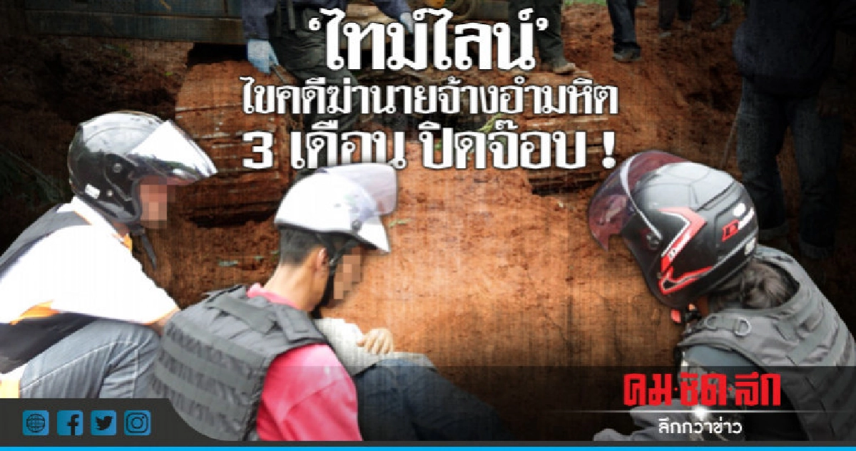 'ไทม์ไลน์'ไขคดีฆ่านายจ้างอำมหิต 3เดือนปิดจ๊อบ.!
