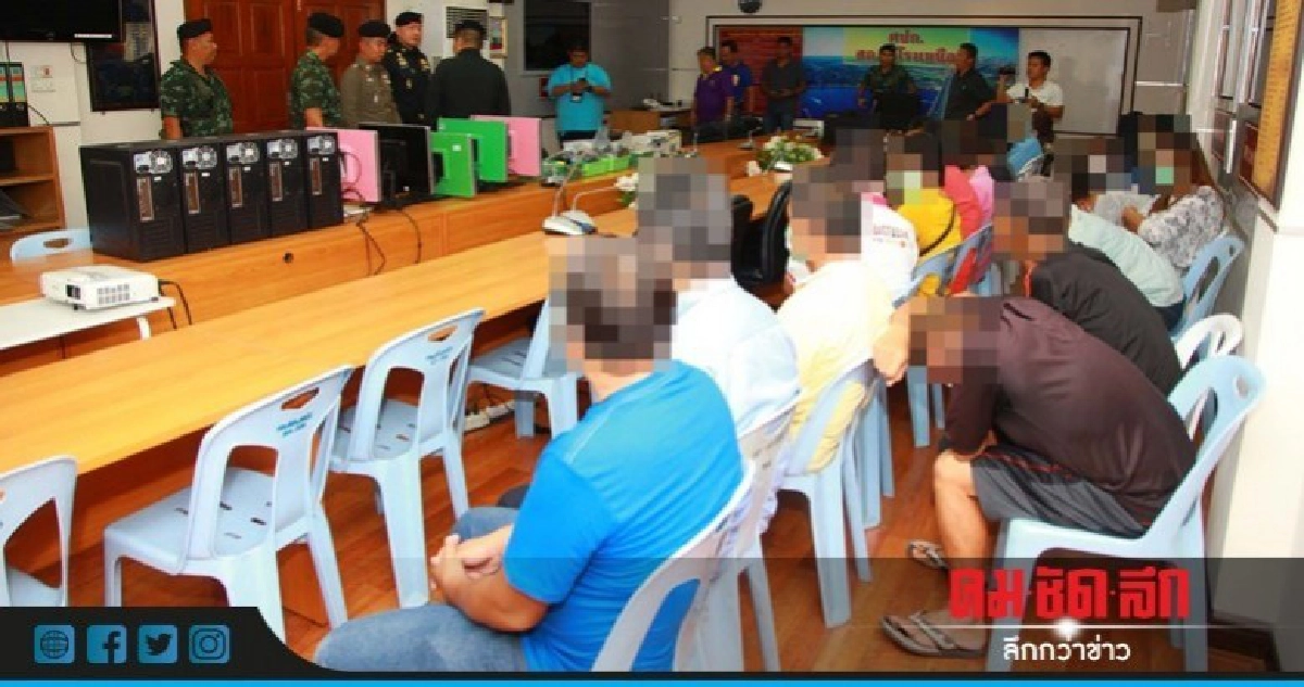 บุกจับบ่อนวิ่งไฮโล 3 จุด รวบ 60 นักพนัน!