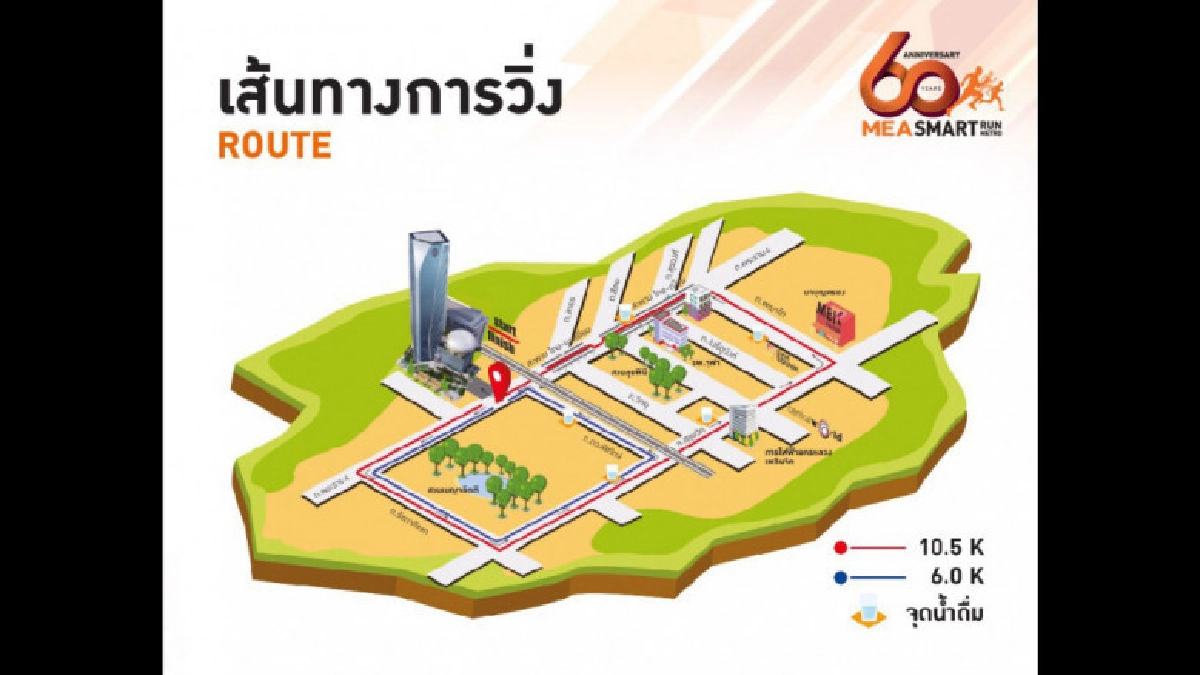 กฟน. เตรียมจัดงานวิ่ง "60th MEA Smart Run Smart Metro 2018" กฟน. เตรียมจัดงานวิ่ง "60th MEA Smart Run Smart Metro 2018"