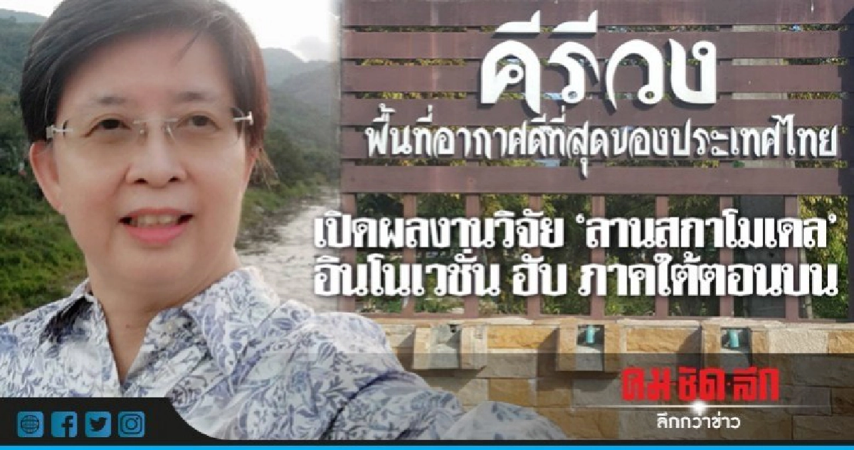 เปิดผลงานวิจัย "ลานสกาโมเดล"อินโนเวชั่น ฮับ ภาคใต้ตอนบน เปิดผลงานวิจัย "ลานสกาโมเดล"อินโนเวชั่น ฮับ ภาคใต้ตอนบน