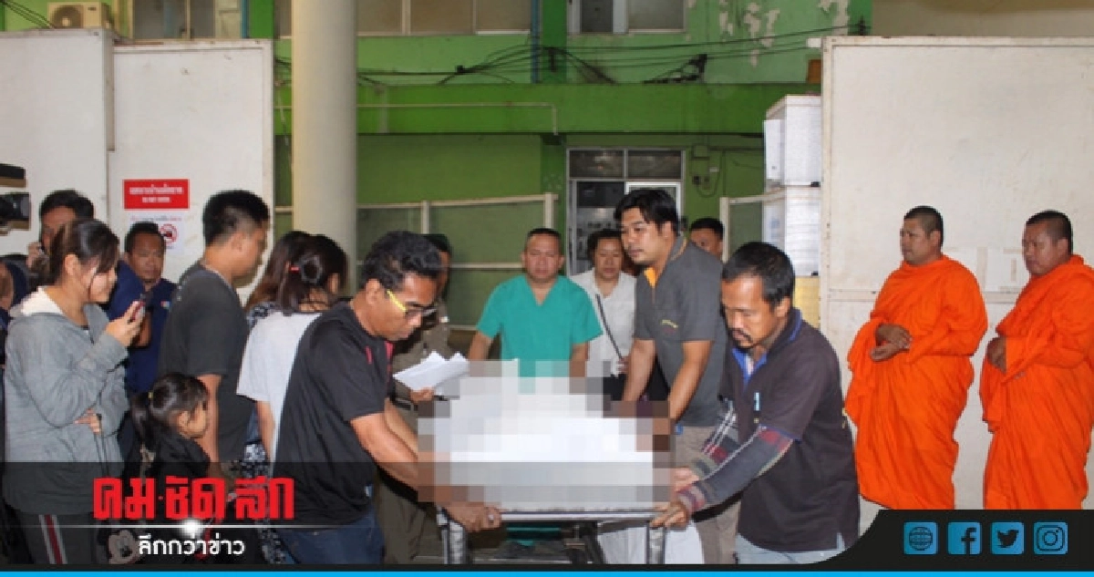 ญาติเศร้ารับศพ "ยาย-หลาน" เหยื่อฆ่าปาดคอ