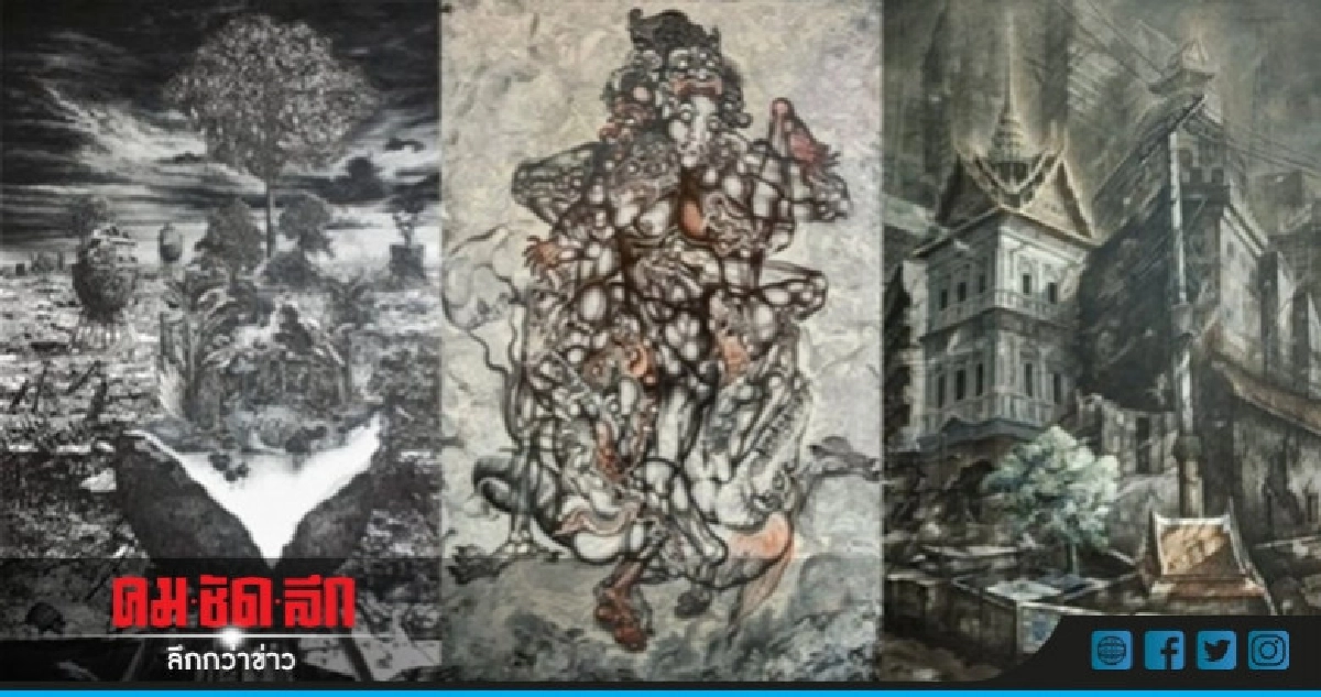 พบรถกระบะ 2 คันขนภาพวาด "อ.ถวัลย์" พบรถกระบะ 2 คันขนภาพวาด "อ.ถวัลย์"