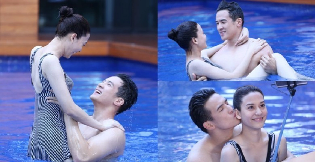 'เจมส์-จีน่า' ฟินสะท้านสระ!! 'เจมส์-จีน่า' ฟินสะท้านสระ!!