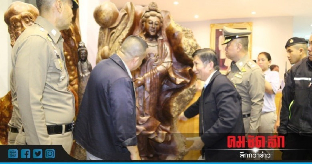'ศรีวราห์' บุกค้น 2 บริษัทย่านปทุม ยึดไม้แปรรูปผิดกม.