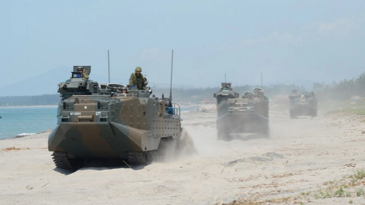 ญี่ปุ่นใช้ยานหุ้มเกราะในต่างแดนครั้งแรกนับจากสงครามโลก