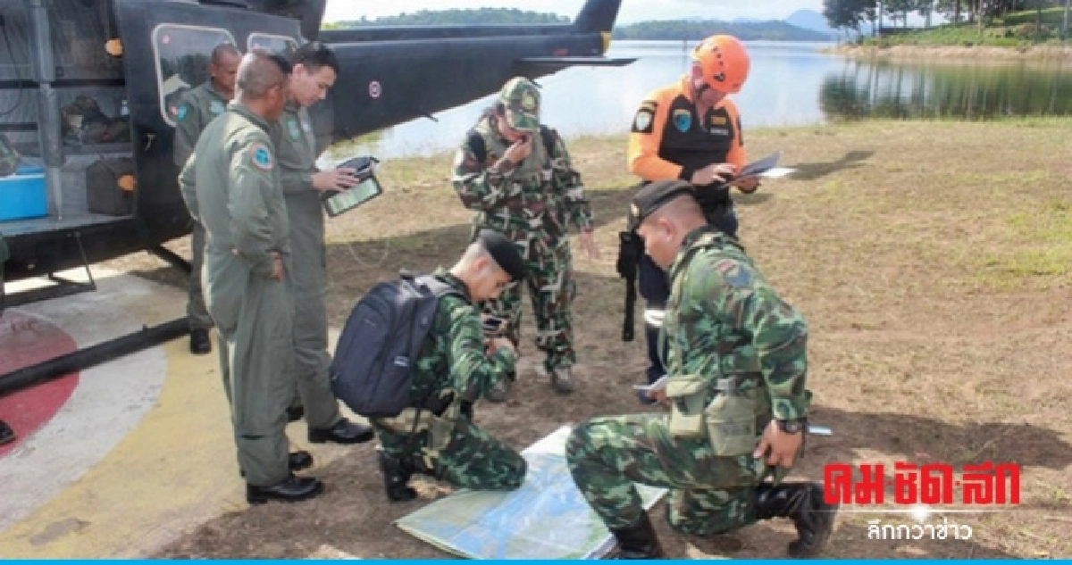 เตรียมนำ ฮ. รับนักท่องเที่ยวตกเขา อช.เขาแหลม 
