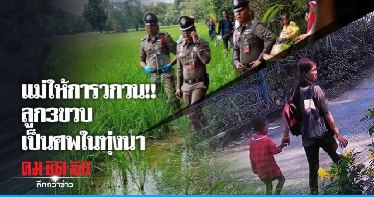 แม่ปฏิเสธทำร้าย 3 ขวบเป็นศพในทุ่งนา