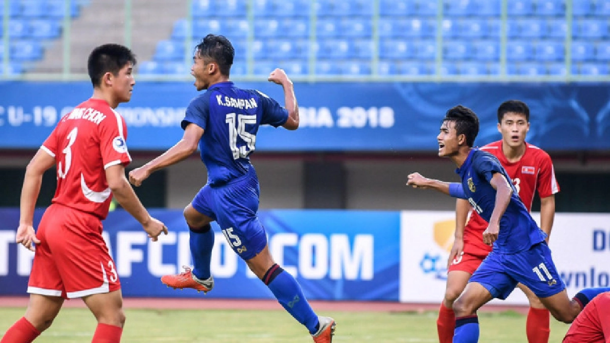 น้องทำได้! U-19 ไทยเฉือนเกาหลีเหนือ 2-1 ทะลุ 8 ทีมสุดท้าย