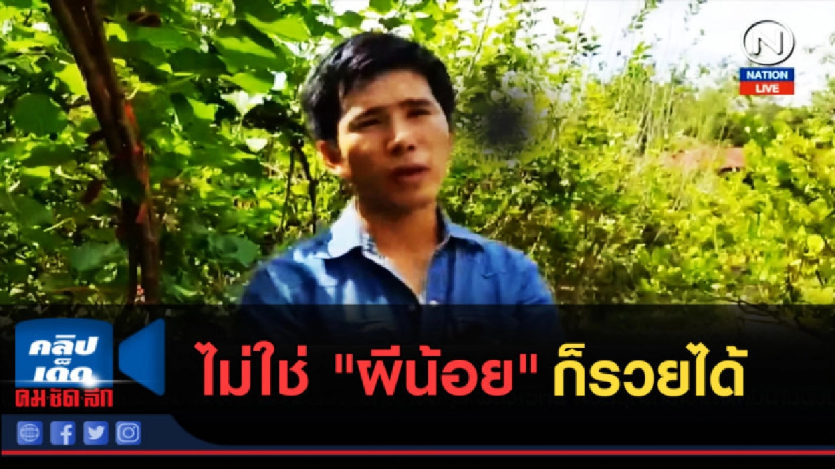 (คลิปข่าว) ไม่ใช่ "ผีน้อย" ก็รวยได้ (คลิปข่าว) ไม่ใช่ "ผีน้อย" ก็รวยได้