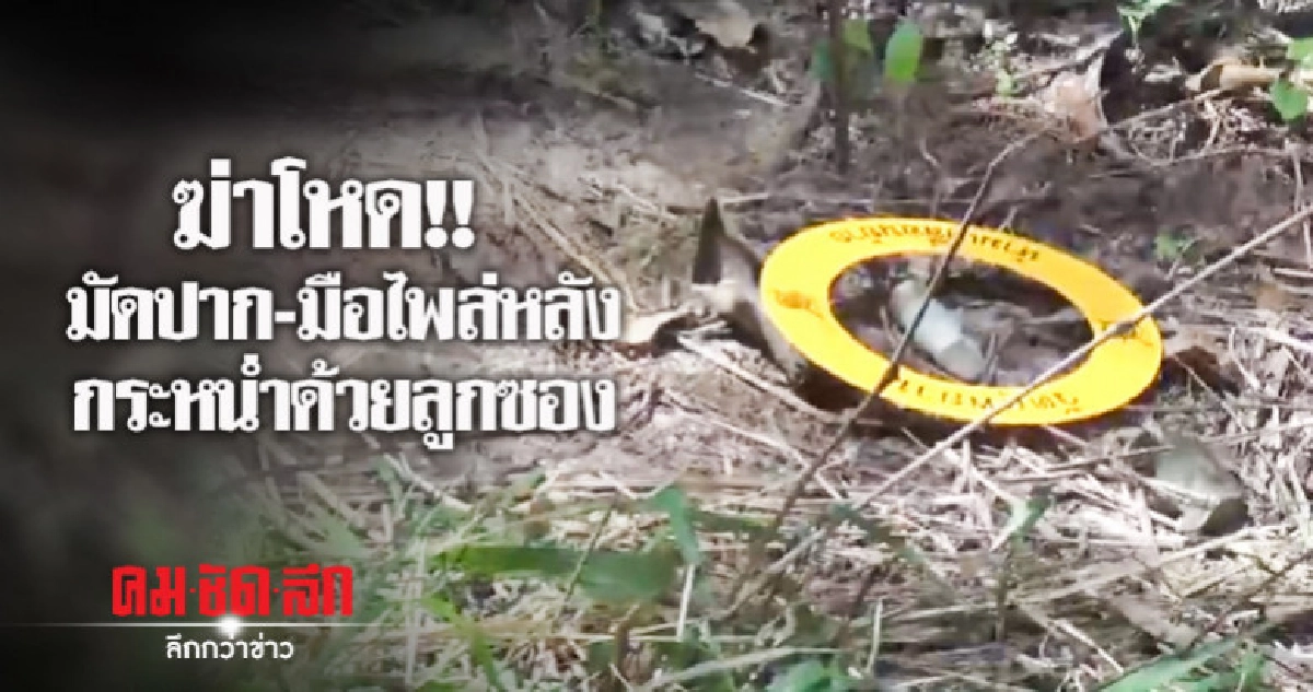 ฆ่าปิดปาก รปภ. โกดังเก็บเหล็ก ฆ่าปิดปาก รปภ. โกดังเก็บเหล็ก