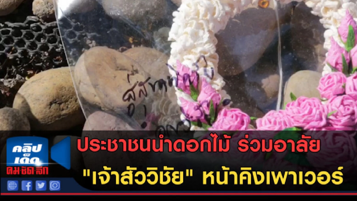 (คลิปข่าว) ประชาชนร่วมอาลัย "เจ้าสัววิชัย" หน้าคิงเพาเวอร์ (คลิปข่าว) ประชาชนร่วมอาลัย "เจ้าสัววิชัย" หน้าคิงเพาเวอร์