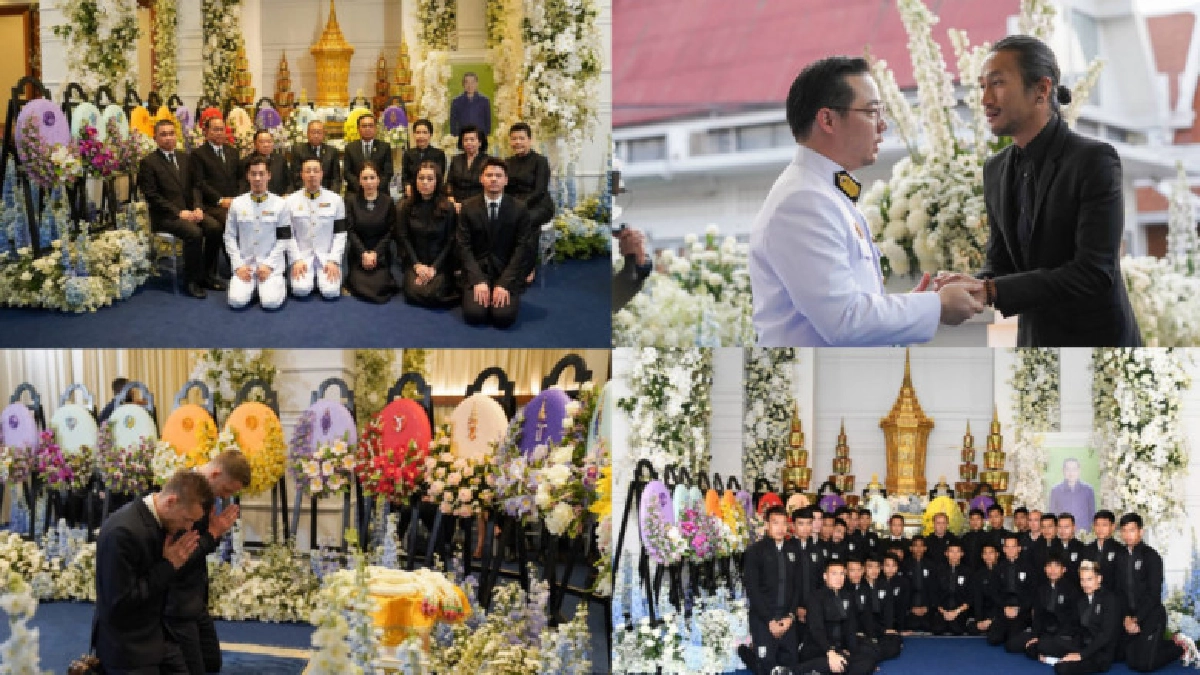 ประมวลภาพพิธีสวดพระอภิธรรมศพเจ้าสัววิชัยคืนที่ 3 ประมวลภาพพิธีสวดพระอภิธรรมศพเจ้าสัววิชัยคืนที่ 3