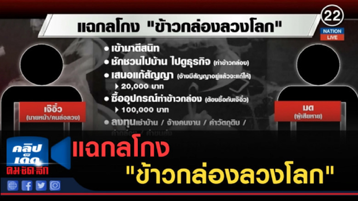 (คลิปข่าว) แฉกลโกง "ข้าวกล่องลวงโลก" (คลิปข่าว) แฉกลโกง "ข้าวกล่องลวงโลก"