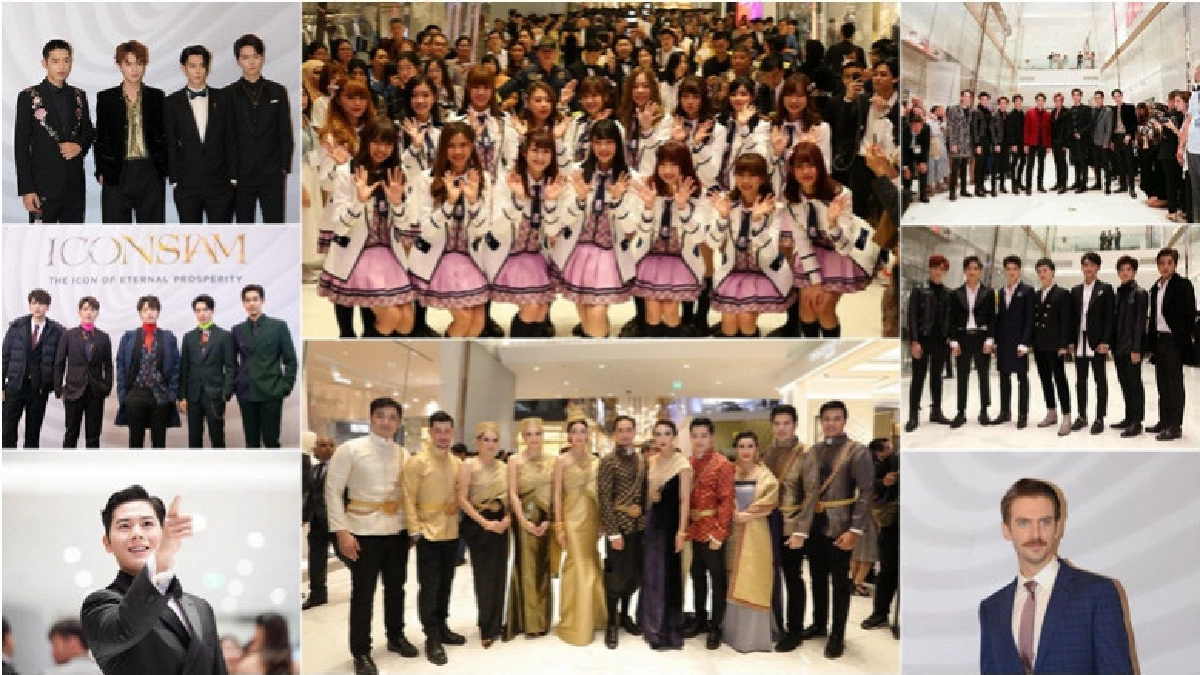 ดาราทั่วโลกร่วมฉลองเปิดตัว 'ไอคอนสยาม'