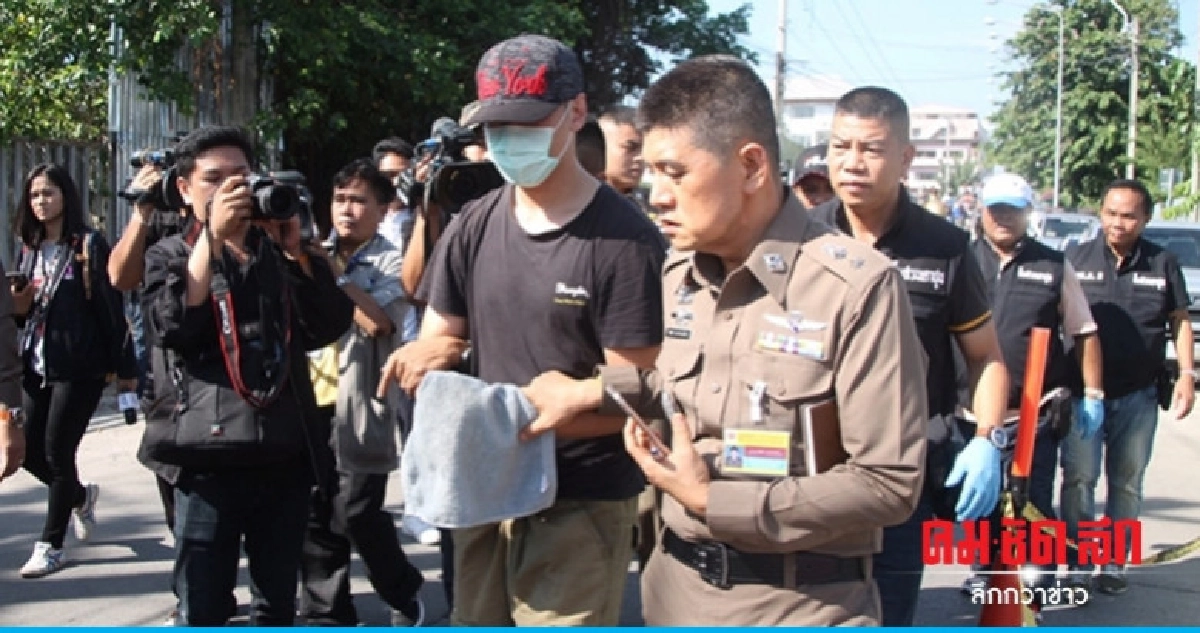 คุมตัวมือฆ่า "ติวเตอร์" ทำแผน คุมตัวมือฆ่า "ติวเตอร์" ทำแผน