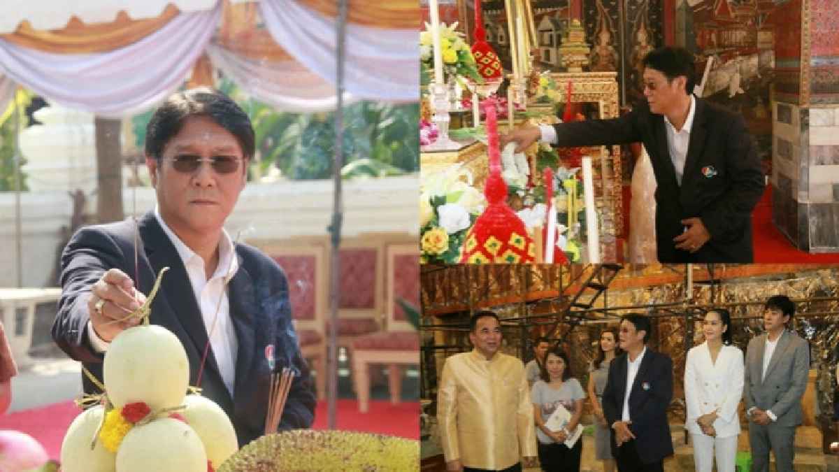 ช่อง 7HD ร่วมพิธีบวงสรวงงานบูรณะ วัดเสนาสนารามฯ ช่อง 7HD ร่วมพิธีบวงสรวงงานบูรณะ วัดเสนาสนารามฯ