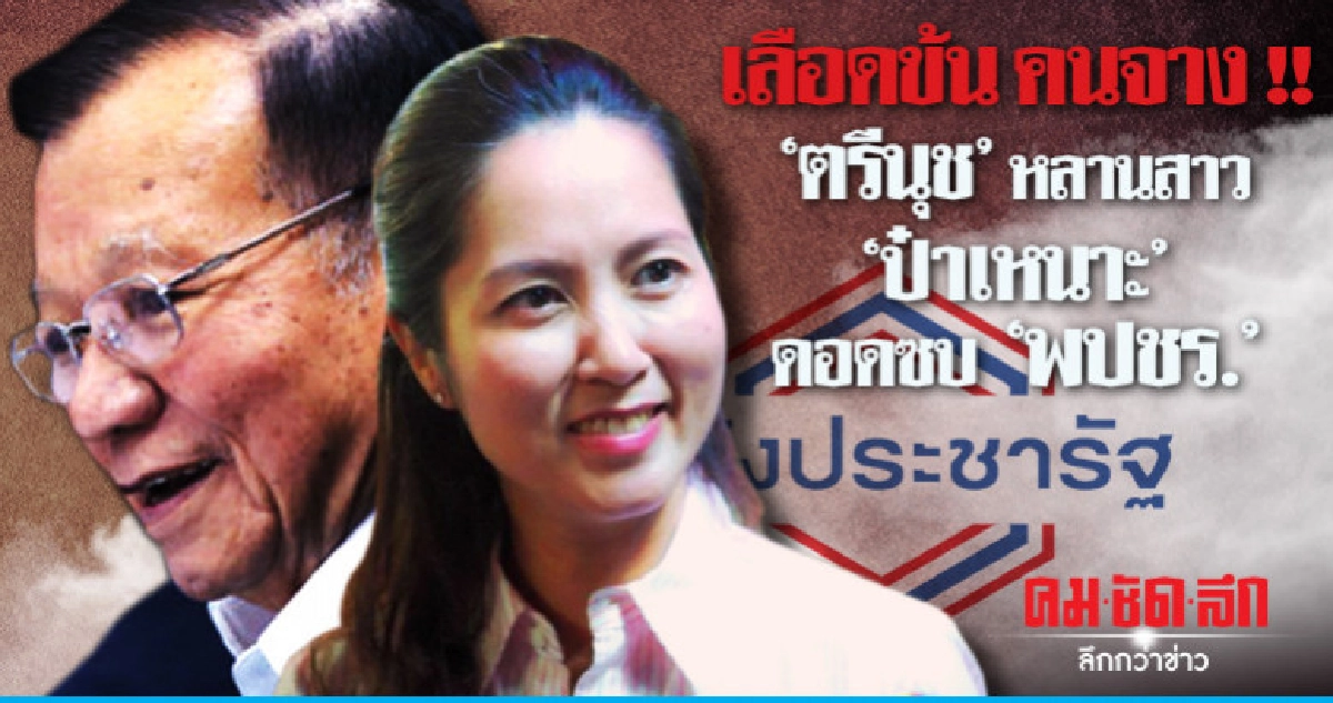 ไปแล้ว !! "หลานสาวป๋าเหนาะ" ดอดซบ"พปชร. ไปแล้ว !! "หลานสาวป๋าเหนาะ" ดอดซบ"พปชร.