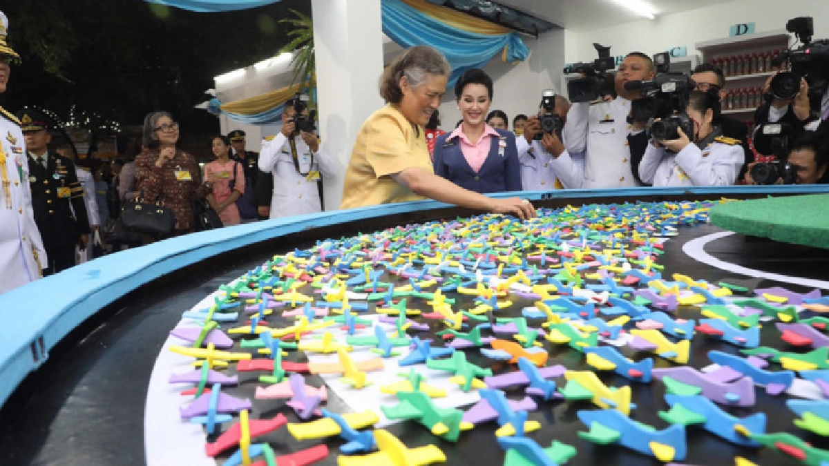 สมเด็จพระเทพฯ ทรงเปิดงานกาชาดประจำปี 2561 