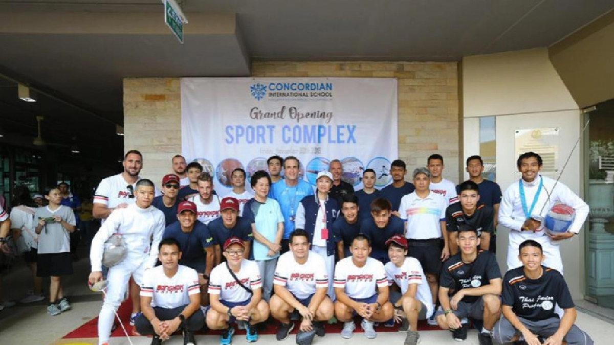 "คอนคอร์เดียน"เปิดSportComplexส่งเสริมสุขภาพนักเรียน "คอนคอร์เดียน"เปิดSportComplexส่งเสริมสุขภาพนักเรียน