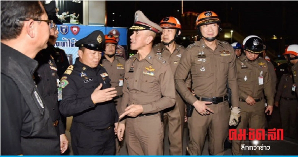  ตร.-เทศกิจ ร่วมกวดขันวินัยจราจรบนทางเท้า