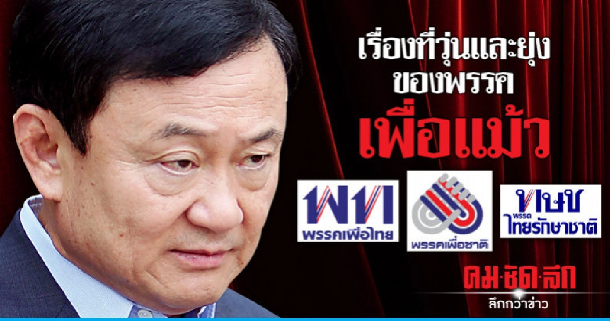 เรื่องที่วุ่นและยุ่งของพรรคเพื่อแม้ว