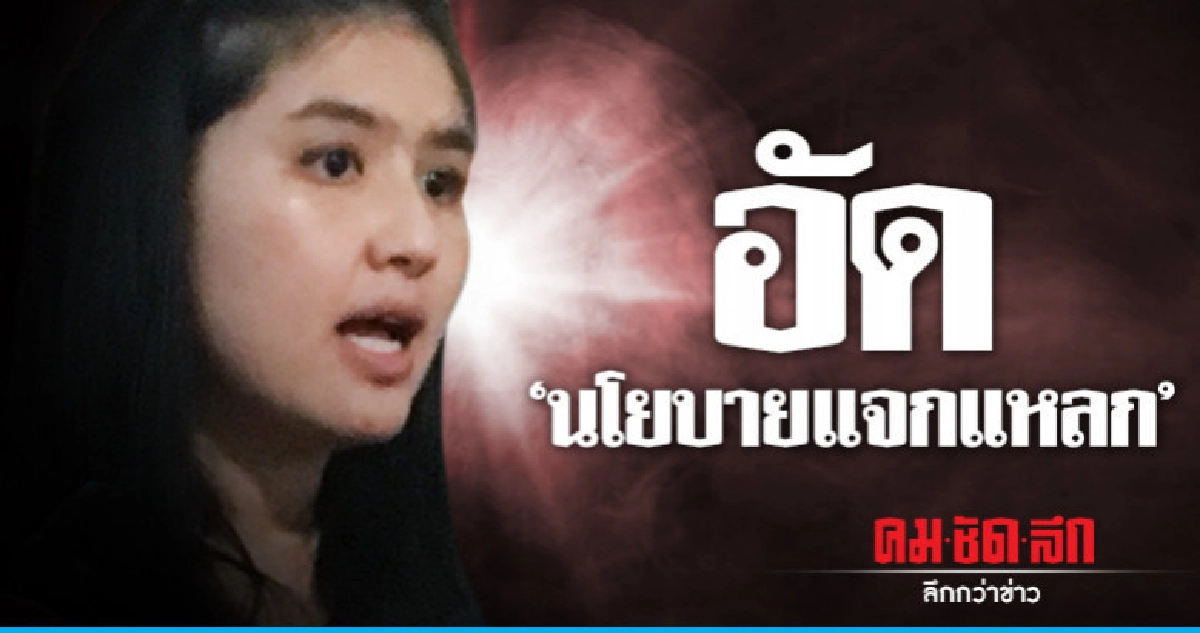 หมวดเจี๊ยบ" อัด นโยบายแจกแหลก 