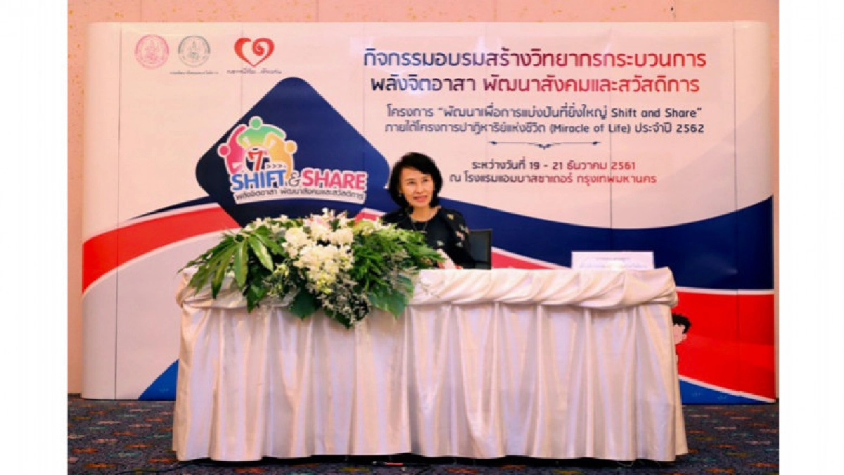พส. จุดประกายวิทยากรกระบวนการจิตอาสา สร้างการมีส่วนร่วมพัฒนา พส. จุดประกายวิทยากรกระบวนการจิตอาสา สร้างการมีส่วนร่วมพัฒนา