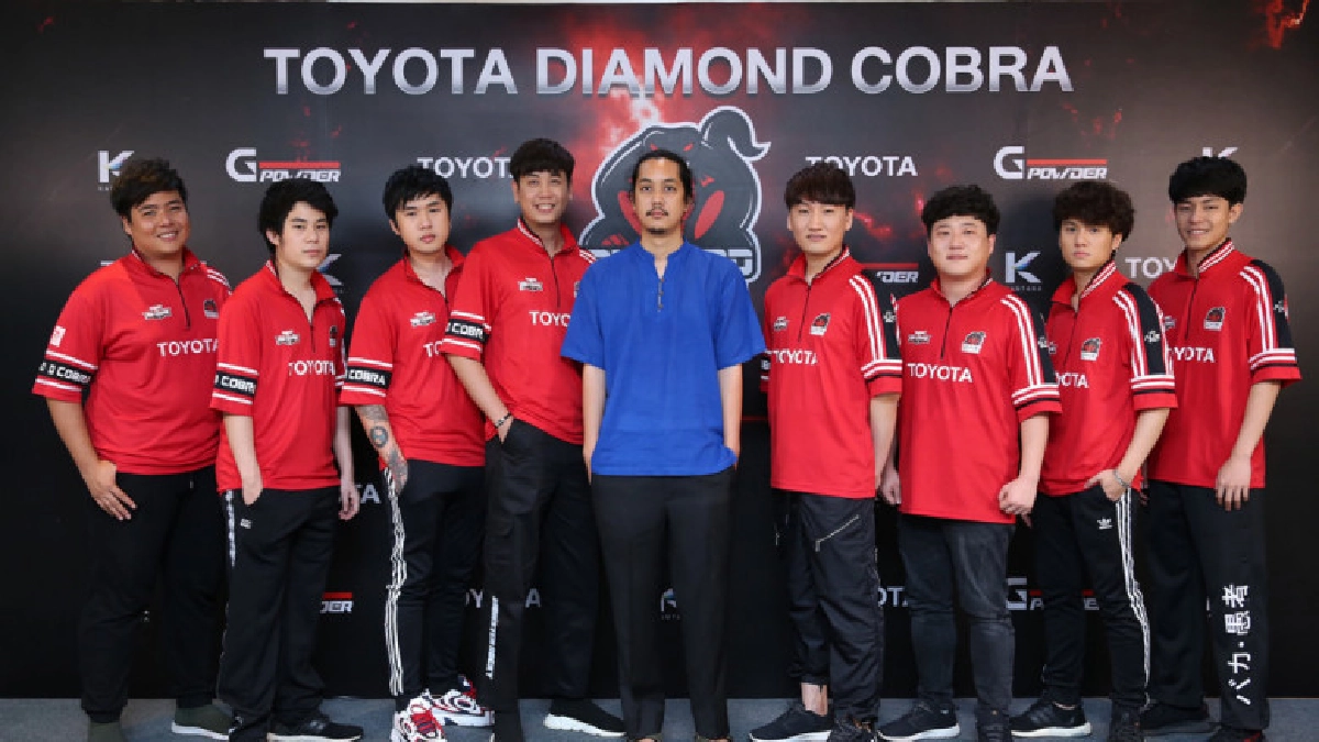 "Toyota Diamond Cobra"หวังลุ้นแชมป์อีสปอร์ตระดับโลก