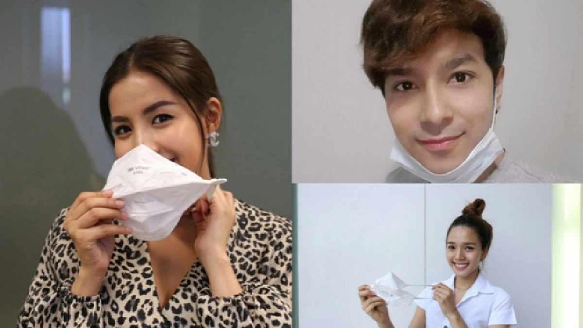 'ใบเตย' นำทีมศิลปินอาร์สยาม ชวนคนกรุงใส่หน้ากากรับมือฝุ่นพิษ