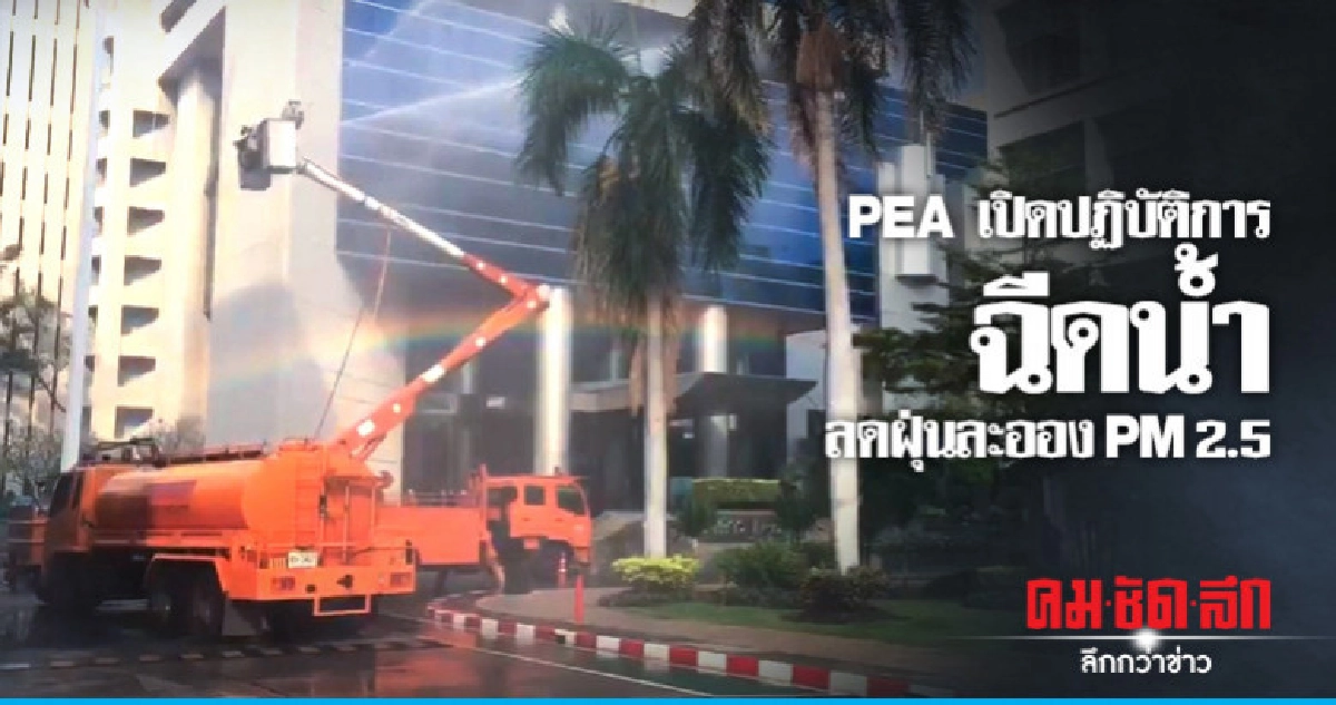 PEA พร้อมฝ่าวิกฤติ PM 2.5 ร่วมกับประชาชน PEA พร้อมฝ่าวิกฤติ PM 2.5 ร่วมกับประชาชน
