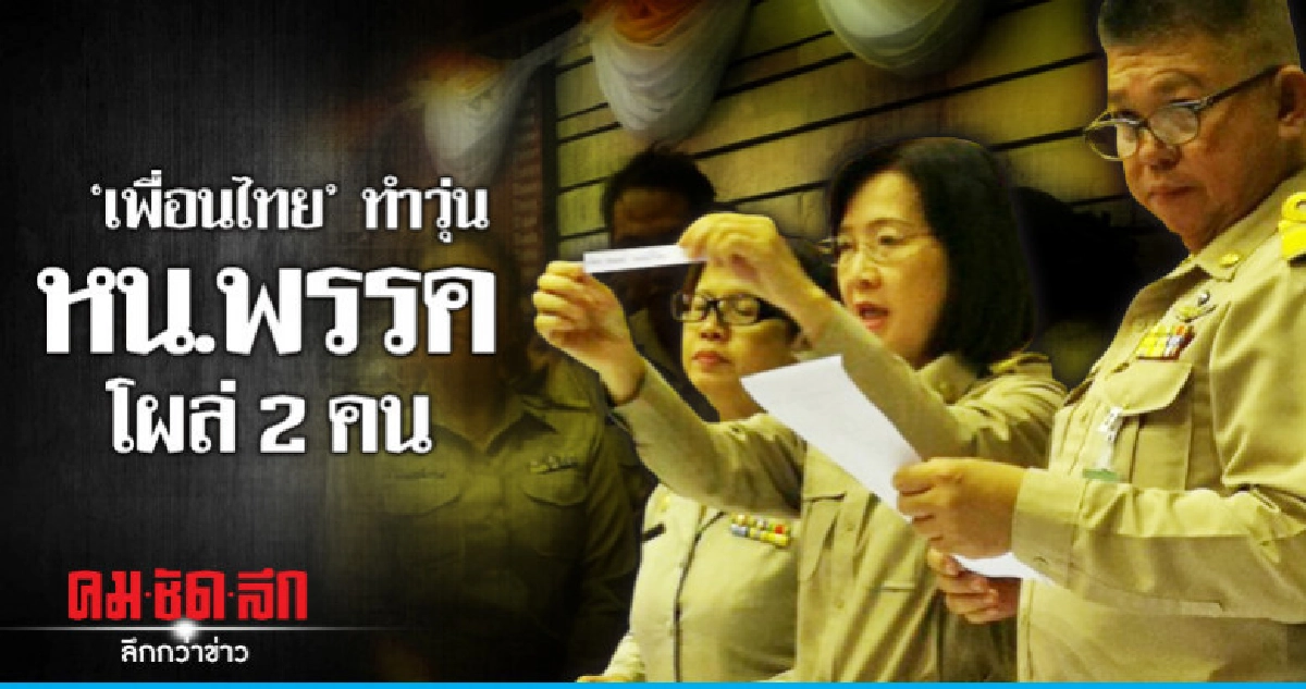 "เพื่อนไทย" ทำวุ่น หน.พรรค โผล่ 2 คน