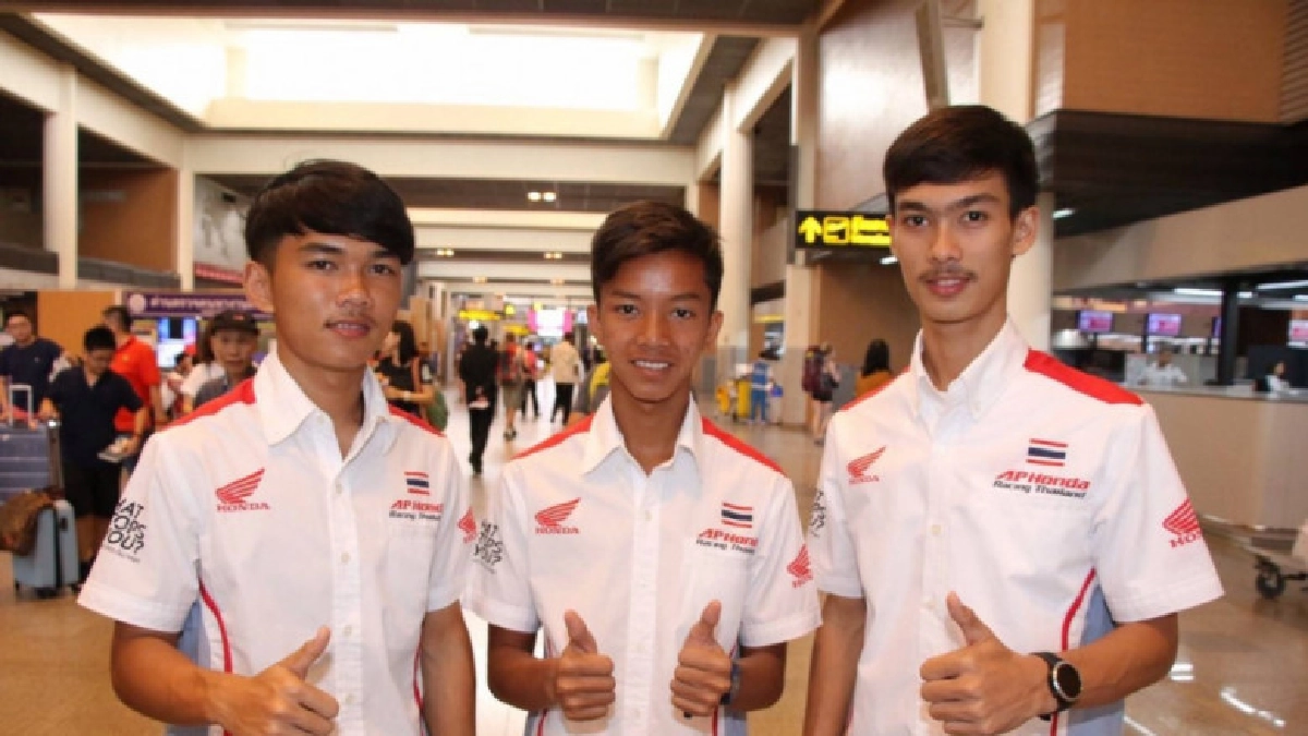 "3 ดาวรุ่ง เอ.พี.ฮอนด้า"ร่วมทดสอบบิดเซปังฯ