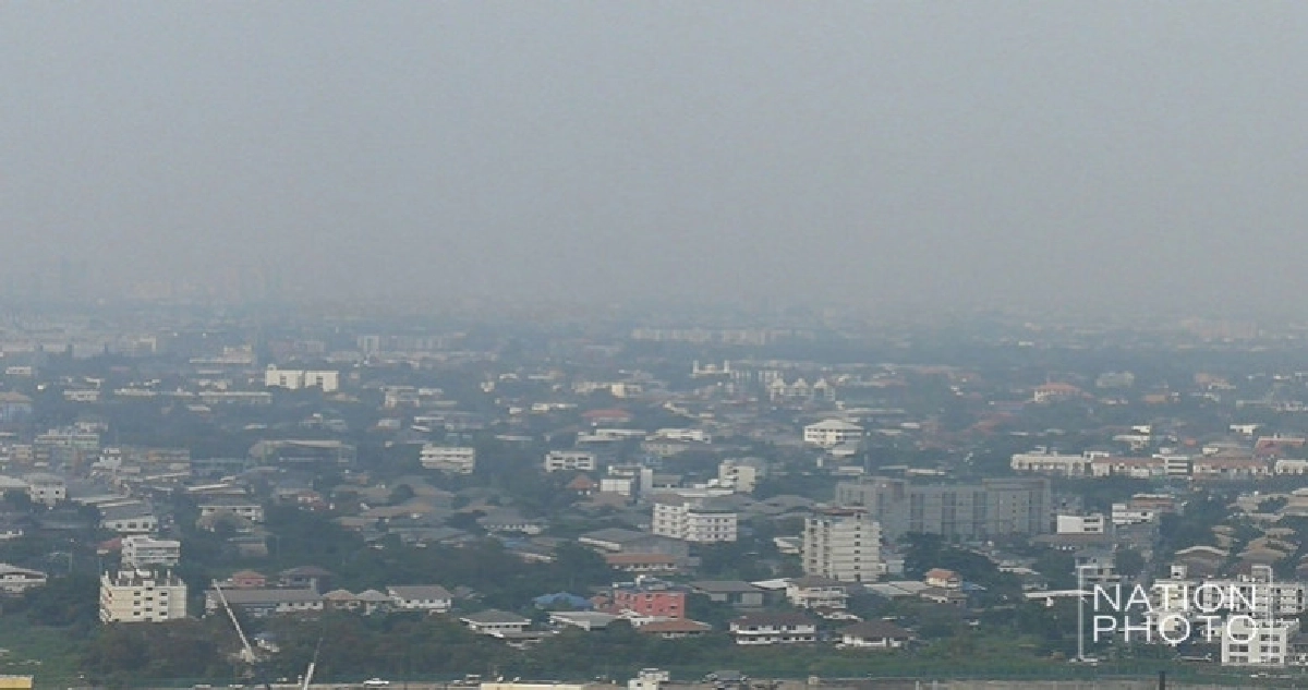 "ฝุ่นละออง"หนาแน่นปกคลุมเมืองกรุง "ฝุ่นละออง"หนาแน่นปกคลุมเมืองกรุง