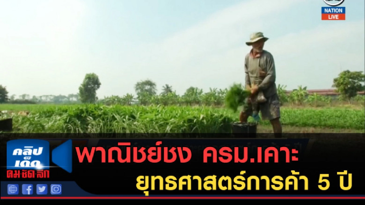 (คลิปข่าว) พาณิชย์ชง ครม.เคาะยุทธศาสตร์การค้า 5 ปี (คลิปข่าว) พาณิชย์ชง ครม.เคาะยุทธศาสตร์การค้า 5 ปี