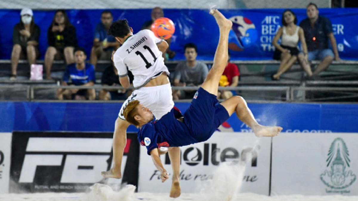 "แข้งชายหาด" คว้าชัยส่งท้ายศึกเอเชีย