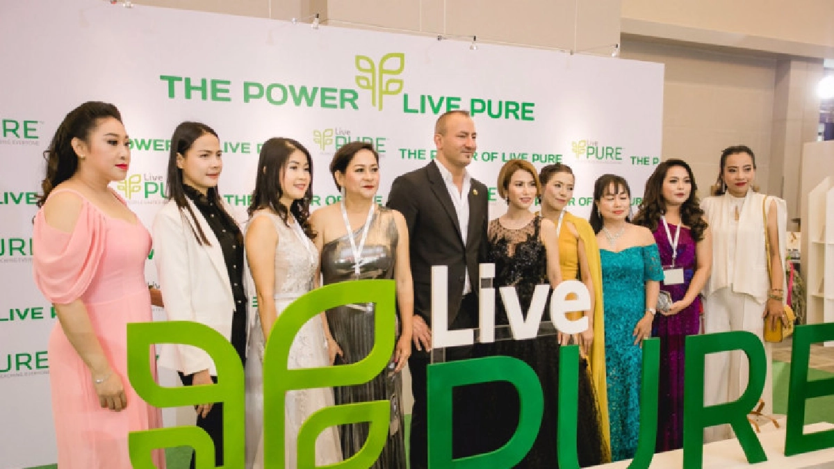 เปิดตัว Live Pure ปักหมุดประเทศไทยเป็น Hub ใหญ่ในอาเซียน