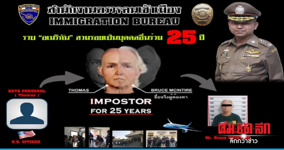 สตม.จับชาวมะกันหนีคดีซุกไทย