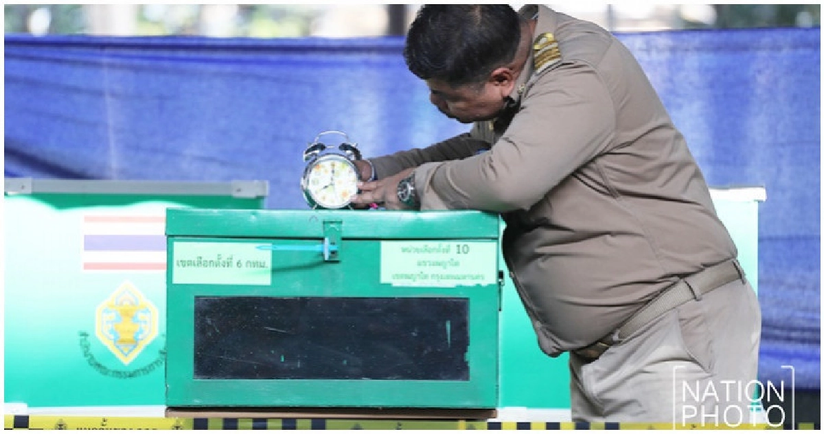 "เหงื่อโทรมกาย"ปธ.กกต.เลือกตั้งที่ 10 เขตที่ 6 พญาไท