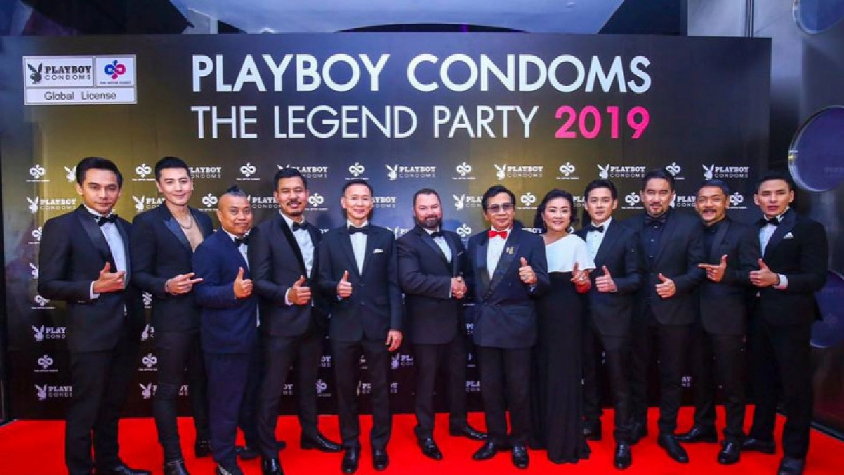 รวมพล"เพลย์บอย"ร่วมงาน New PLAYBOY CONDOMS:The Legend Party
