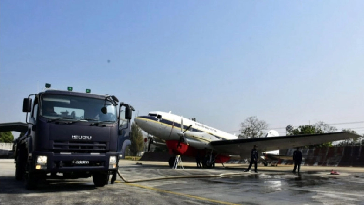 "กองทัพอากาศ" ส่ง BT-67 บินโปรยละอองน้ำภาคเหนือ