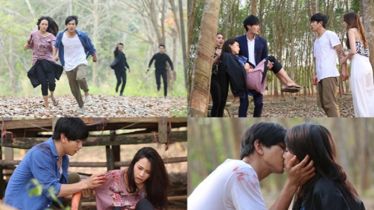'โทนี่-แพต' จูบโชว์ผู้ร้ายใน 'รักนี้หัวใจเราจอง'