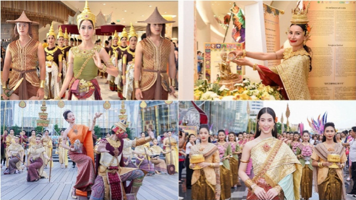 'แอน-แต้ว-นุ่น-มิ้นต์' สร้างตำนานนางสงกรานต์ 4 ลุค