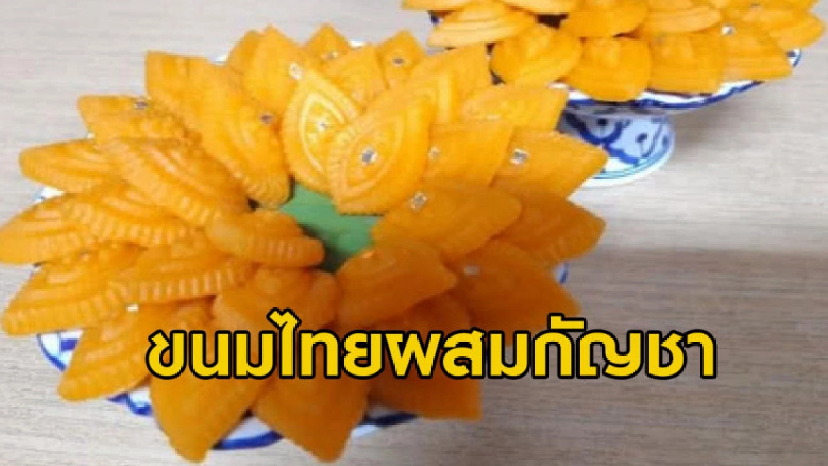เปิดตัวขนมไทยผสมกัญชา ลดน้ำตาล ความดัน เตรียมส่งขายนอก เปิดตัวขนมไทยผสมกัญชา ลดน้ำตาล ความดัน เตรียมส่งขายนอก