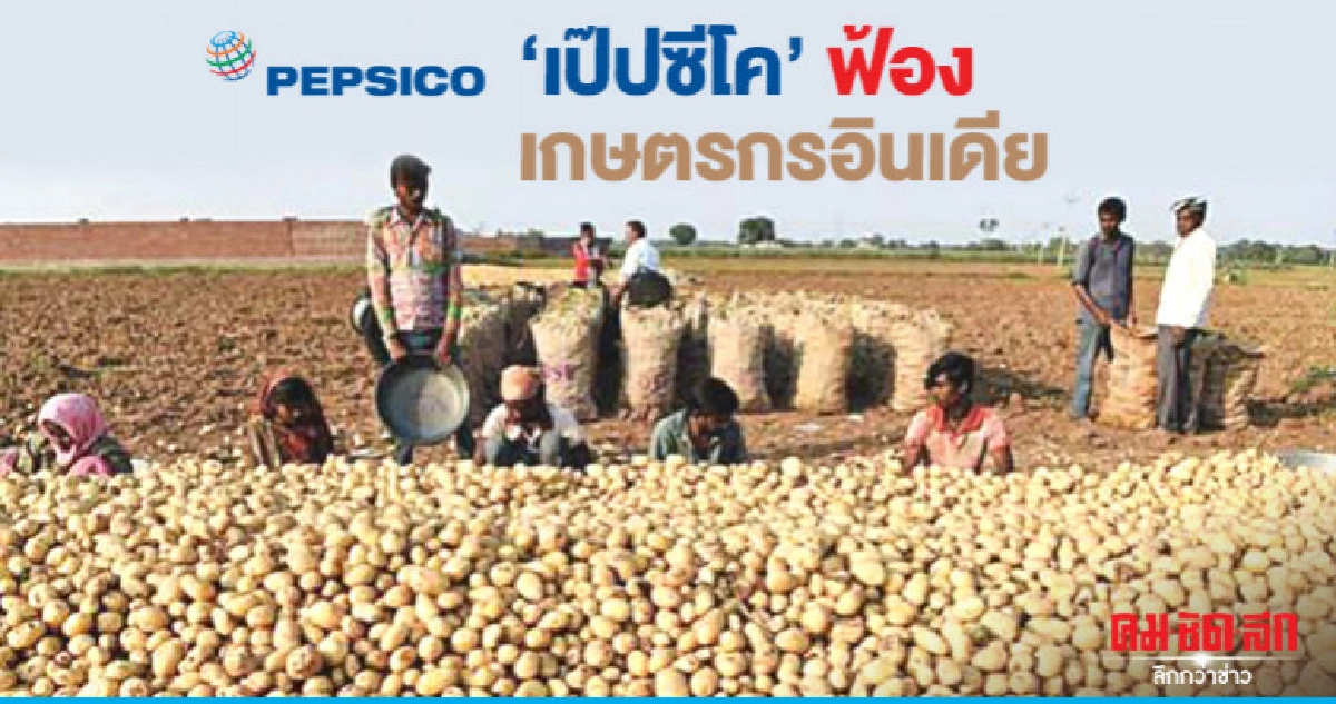 "เป๊ปซี่โค"ฟ้องชาวไร่อินเดียปลูกมันฝรั่งพันธุ์ใช้ผลิต"เลย์"