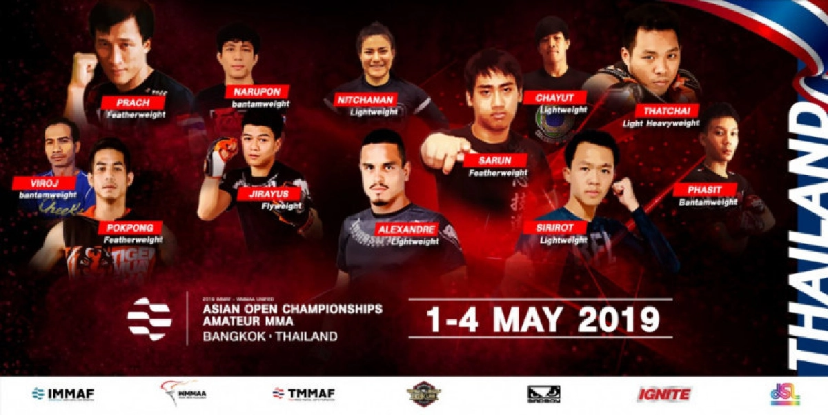 "MMA"สมัครเล่นชิงแชมป์ภูมิภาคเอเชียในไทยครั้งแรก "MMA"สมัครเล่นชิงแชมป์ภูมิภาคเอเชียในไทยครั้งแรก