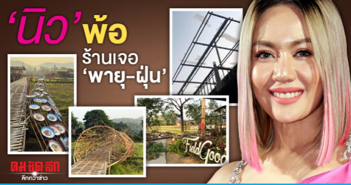 'นิว' พ้อ เจอทั้งพายุ เจอทั้งฝุ่น 'นิว' พ้อ เจอทั้งพายุ เจอทั้งฝุ่น