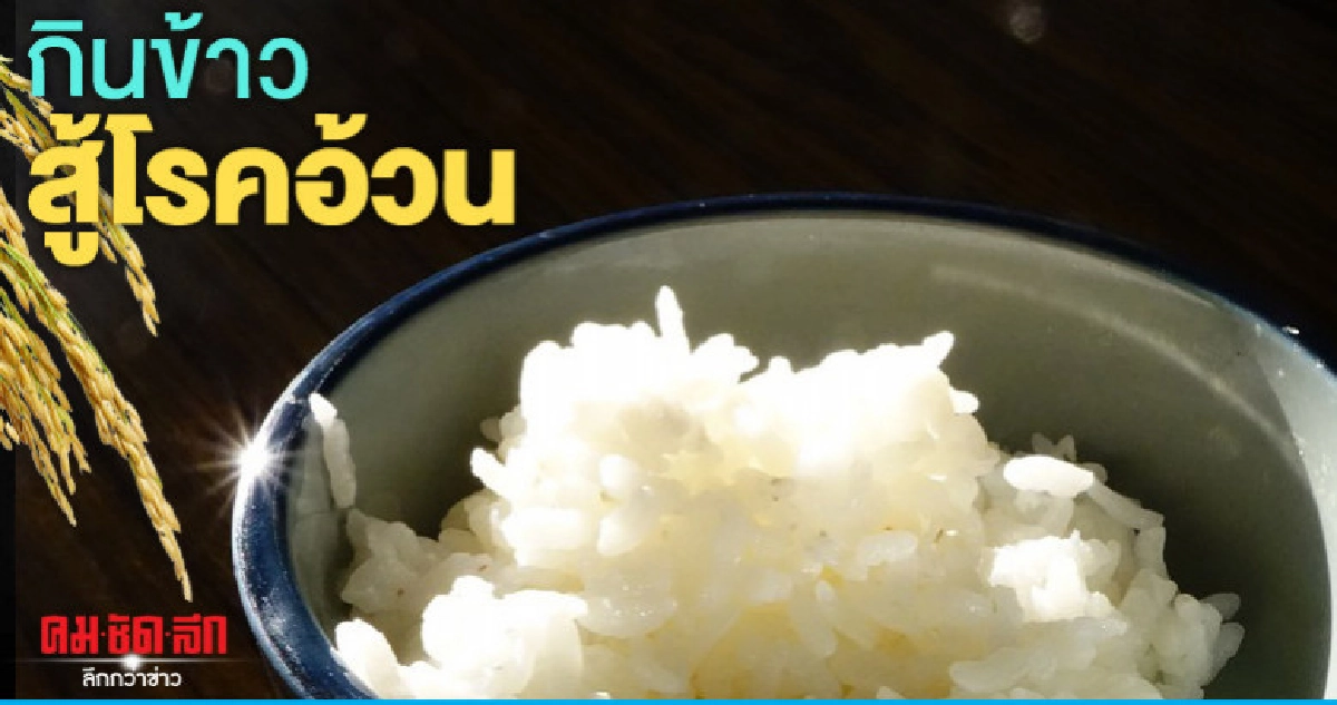 ผลวิจัยล่าสุดแนะกินข้าวมากขึ้นช่วยป้องกันโรคอ้วน
