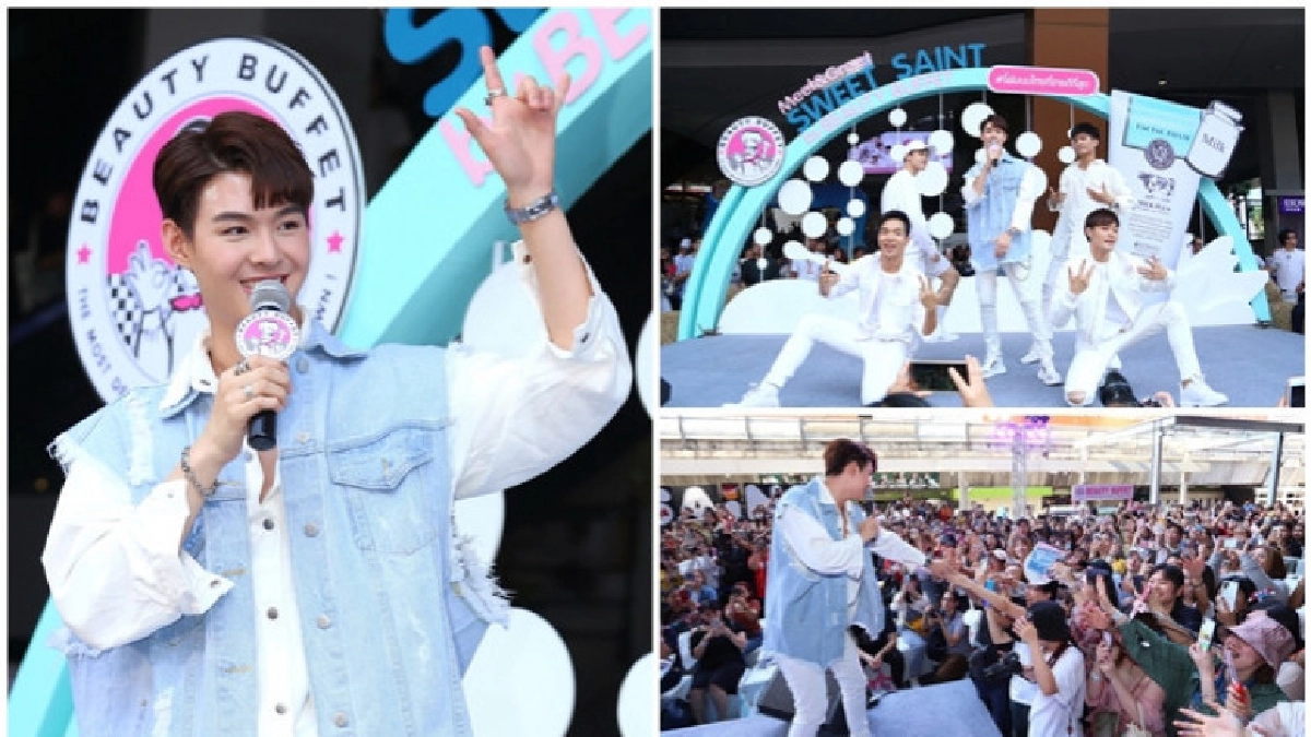 'เซ้นต์-ศุภพงษ์' แจกความน่ารัก มอบความสุขให้แฟนคลับ 'เซ้นต์-ศุภพงษ์' แจกความน่ารัก มอบความสุขให้แฟนคลับ