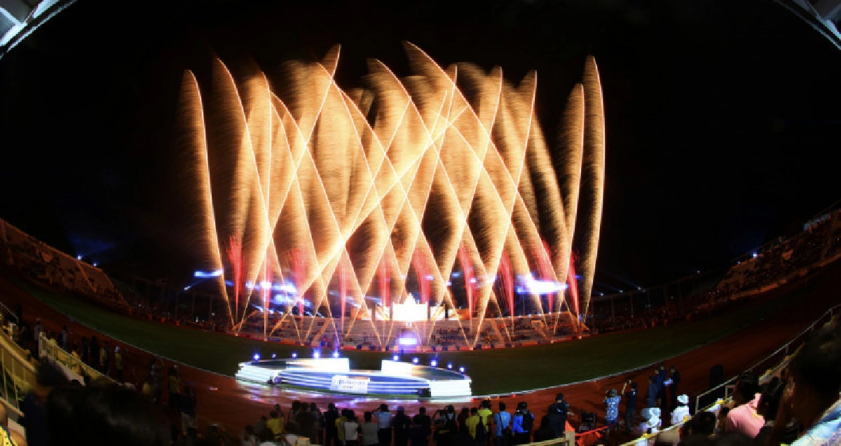 "บุรีรัมย์เกมส์" เปิดสวยงามผสมผสานวัฒนธรรมท้องถิ่น