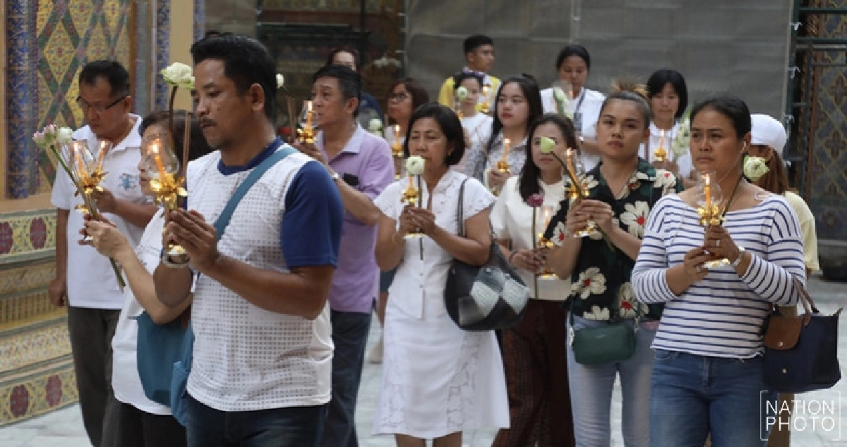 (ภาพชุด) บรรยากาศเวียนเทียนวัดราชบพิธสถิตมหาสีมาราม (ภาพชุด) บรรยากาศเวียนเทียนวัดราชบพิธสถิตมหาสีมาราม